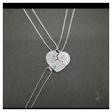 Best Friends Forever Necklace Set with Card