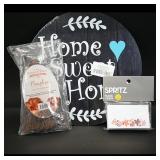 Home Decor Set with Scented Broom and Place Cards