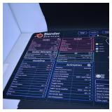 Blender Shortcuts Desk Mat