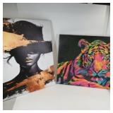 Assortment of Two Art Prints