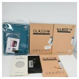 Assortment of Tablet Cases and Screen Protectors