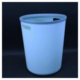 Light Blue Plastic Waste Bin