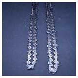 Pair of Chainsaw Chains