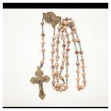 Two Rosary Beads with Crucifixes