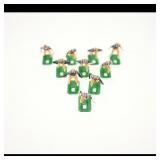 Miniature Football Player Figurines Set