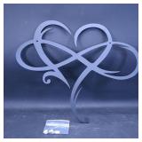Decorative Metal Wall Art Heart Design