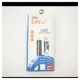 2-in-2 Fast Data Cable and Wireless Microphone