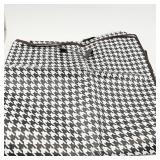 Houndstooth Patterned Tote Bag