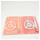 Jujube Silicone Teether Ring Set