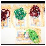 Set of 5 Assorted Rosary Beads with Crucifix