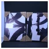 Set of 2 Abstract Art Prints