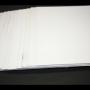 Set of 10 Blank White Canvases