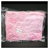 Pink Throw Blanket 55"