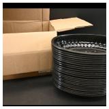 TableCraft Classic Oval Plastic Baskets, 36 Pack
