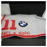 BMW Racing Banner with James W. Murphy Name