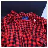 Polo Ralph Lauren Red Plaid Robe L/XL