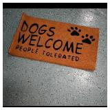 Humorous Welcome Doormat