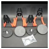 Set of Wall-Mounted Tool Holders and Discs