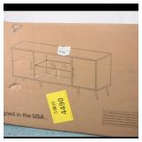 60" 2-Door TV Console - Dark Walnut