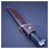 Decorative Fixed Blade Knife with Sheath