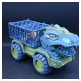 Dinosaur Transport Toy Truck with Figures
