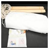 Bed Canopy Kit with Poles and Rope