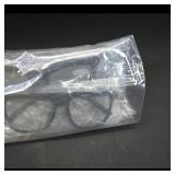 Black Eyeglasses in Sealed Packaging