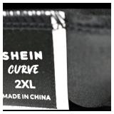SHEIN Curve Black Off-Shoulder Top 2XL