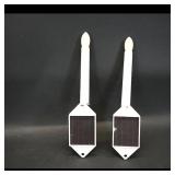 Pair of Solar-Powered Window Candles