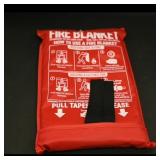 Fire Blanket in Red Pouch