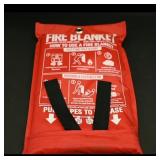 Fire Blanket in Red Case