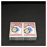 Bicycle Magic Decks: Double Back & Blank Face