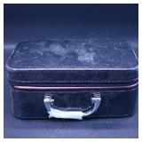 Makeup Case with Brushes and Accessories