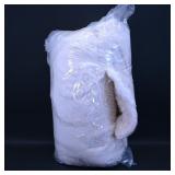 Plush White Blanket