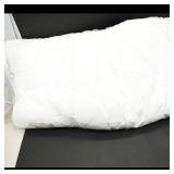 White Quilted Pillow