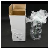 Bear-Shaped Glass Container with Box