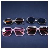 Assortment of Sunglasses - 4 Pairs
