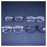 Assortment of 4 Pairs of Eyeglasses