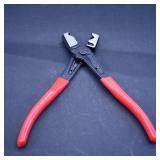 Red Handled Wire Stripping Pliers