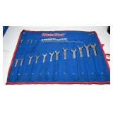 Westward XL Combination Wrench Set, 16 Pieces