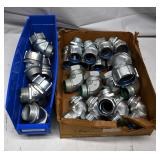 Lot of Electrical Conduit Connectors