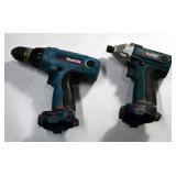 Makita Cordless Drill and Impact Driver Set
