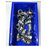 Assortment of 1" Metal Conduit Connectors