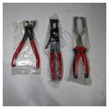 Assortment of Hand Pliers Tools