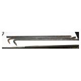 Set of Three Steel Pry Bars