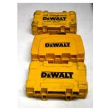 DEWALT Drill Bit Set in Yellow Cases