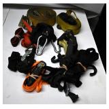 Assorted Ratchet Straps and Tie-Downs