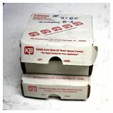 Lot of (2) KB Electronics KBMM DC Motor Speed...
