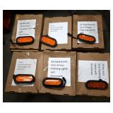 (Lot of 6 Boxes) 35/Box Oval Amber Flashing...