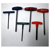 Assorted T-Handle Hex Key Set